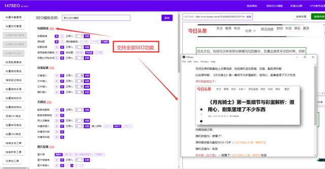 seo查询(免费站长工具seo综合查询-只需导入域名批量查询收录排名以及蜘蛛)插图